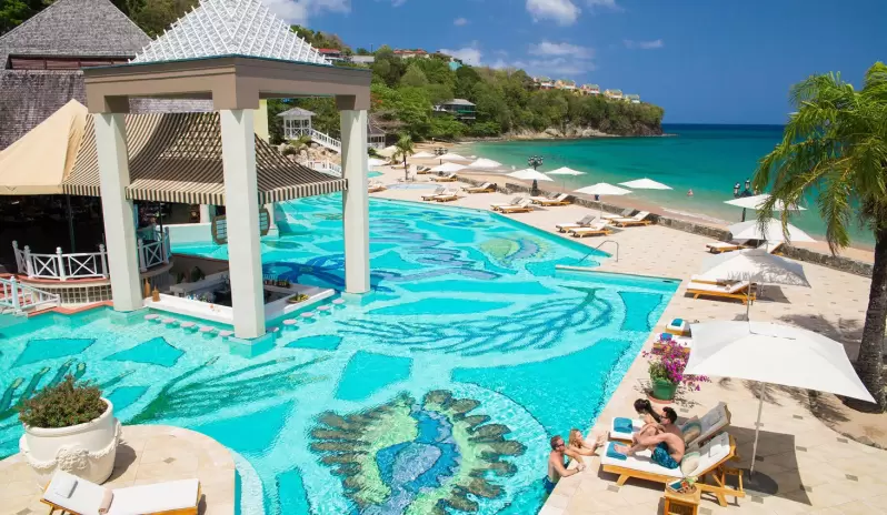 Sandals Regency La Toc Golf Resort & Spa-Pool Area